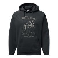 The Black Dog London England Ttpd Performance Fleece Hoodie