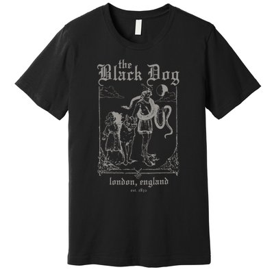 The Black Dog London England Ttpd Premium T-Shirt