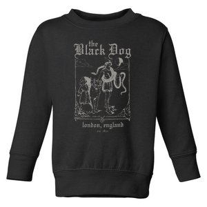 The Black Dog London England Ttpd Toddler Sweatshirt