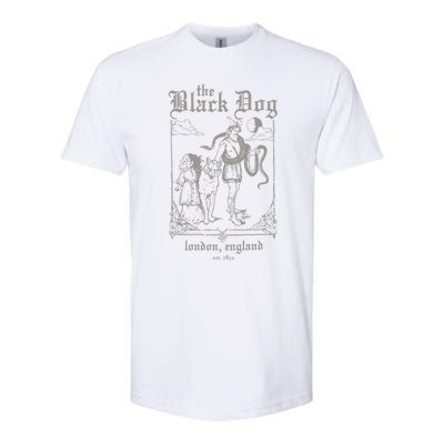 The Black Dog London England Ttpd Softstyle CVC T-Shirt