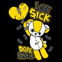 Teddy Bear Dope Skill Love Sick Flying Balloon City Backpack
