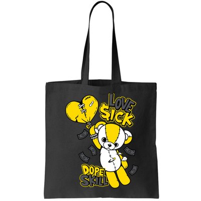 Teddy Bear Dope Skill Love Sick Flying Balloon Bag