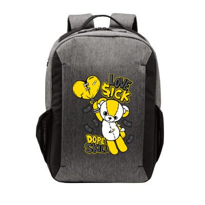 Teddy Bear Dope Skill Love Sick Flying Balloon Vector Backpack