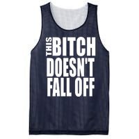 THIS BITCH DOESN'T FALL OFF Mesh Reversible Basketball Jersey Tank