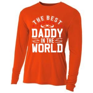 The Best Daddy In The World Father Dad FatherS Day Gift Cooling Performance Long Sleeve Crew