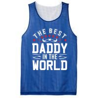 The Best Daddy In The World Father Dad FatherS Day Gift Mesh Reversible Basketball Jersey Tank