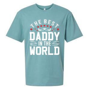 The Best Daddy In The World Father Dad FatherS Day Gift Sueded Cloud Jersey T-Shirt