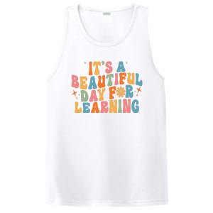 Ts Beautiful Day For Learning Teacher Funny Teacher Life PosiCharge Competitor Tank