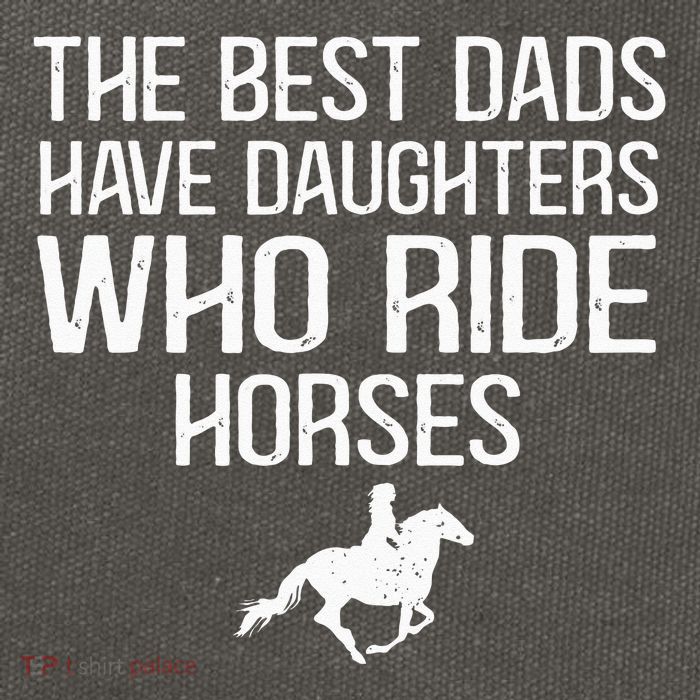 The Best Dads Have Daughters Who Ride Horses Cotton Canvas Backpack