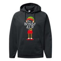 The Bossy Elf Performance Fleece Hoodie