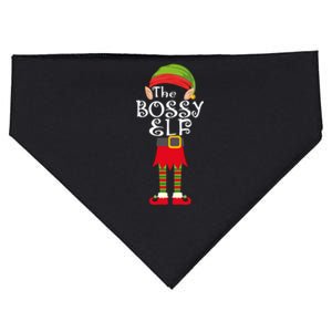 The Bossy Elf USA-Made Doggie Bandana