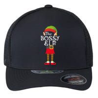 The Bossy Elf Flexfit Unipanel Trucker Cap