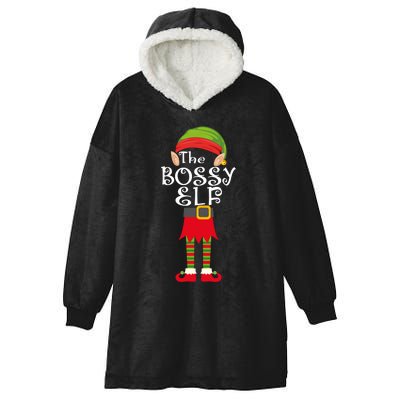 The Bossy Elf Hooded Wearable Blanket