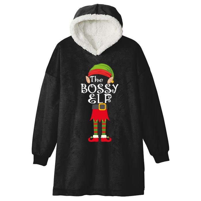 The Bossy Elf Hooded Wearable Blanket