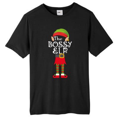 The Bossy Elf Tall Fusion ChromaSoft Performance T-Shirt