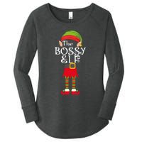 The Bossy Elf Women's Perfect Tri Tunic Long Sleeve Shirt