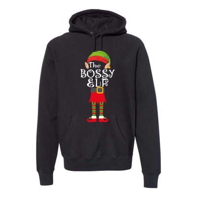 The Bossy Elf Premium Hoodie