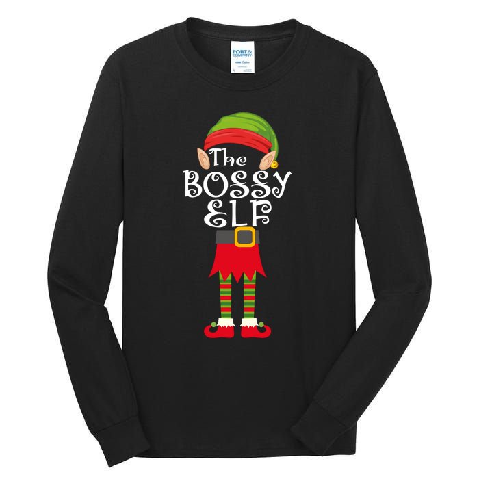 The Bossy Elf Tall Long Sleeve T-Shirt