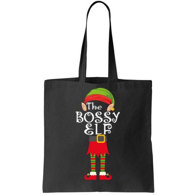 The Bossy Elf Tote Bag