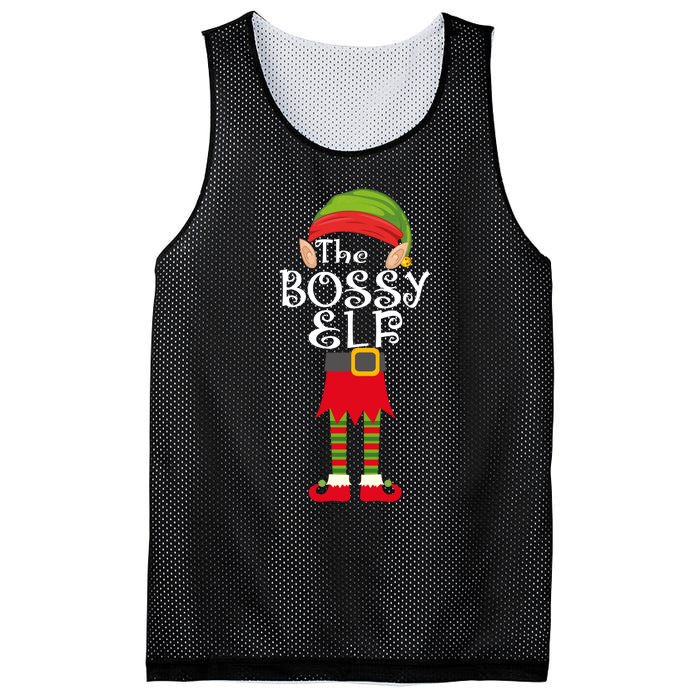 The Bossy Elf Mesh Reversible Basketball Jersey Tank