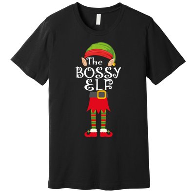 The Bossy Elf Premium T-Shirt