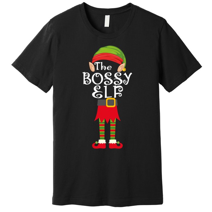 The Bossy Elf Premium T-Shirt