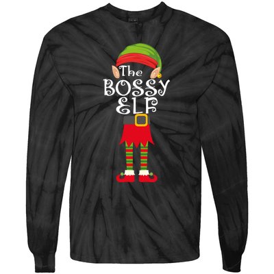 The Bossy Elf Tie-Dye Long Sleeve Shirt