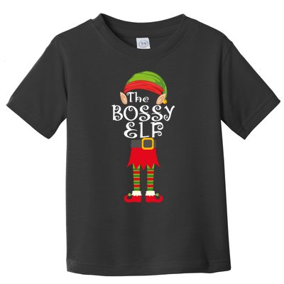 The Bossy Elf Toddler T-Shirt