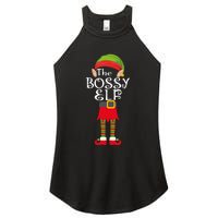 The Bossy Elf Women's Perfect Tri Rocker Tank