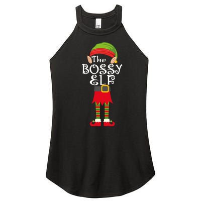 The Bossy Elf Women's Perfect Tri Rocker Tank