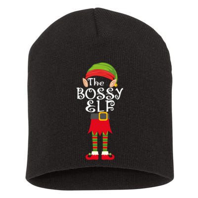 The Bossy Elf Short Acrylic Beanie