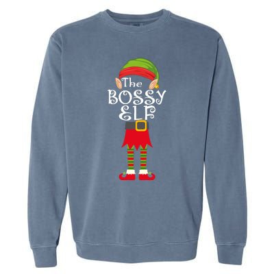 The Bossy Elf Garment-Dyed Sweatshirt