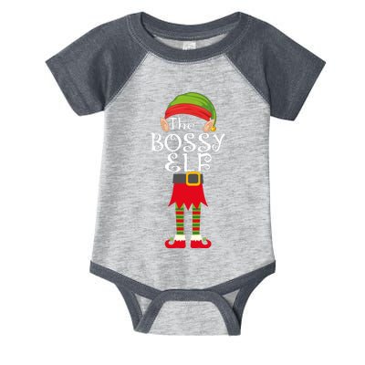 The Bossy Elf Infant Baby Jersey Bodysuit