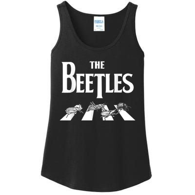 The Beetles Entomology Insect Collector Bug Entomologist Ladies Essential Tank