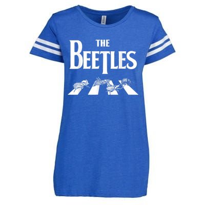 The Beetles Entomology Insect Collector Bug Entomologist Enza Ladies Jersey Football T-Shirt