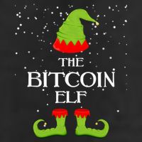 The Bitcoin Elf Funny Family Matching Christmas Cool Comfort Performance Bucket Hat