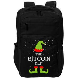 The Bitcoin Elf Funny Family Matching Christmas Impact Tech Backpack