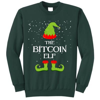The Bitcoin Elf Funny Family Matching Christmas Sweatshirt
