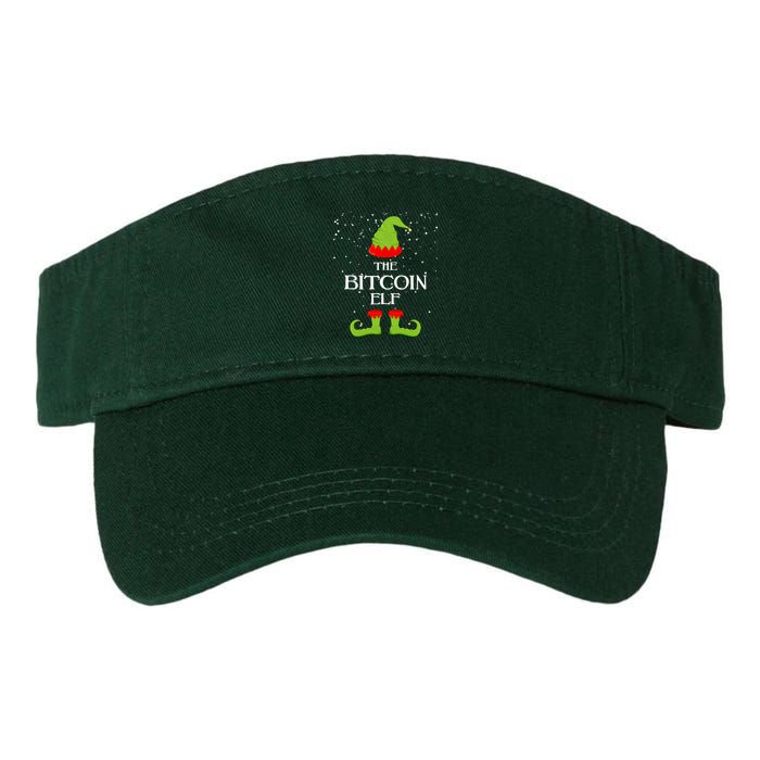 The Bitcoin Elf Funny Family Matching Christmas Visor