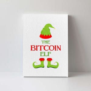 The Bitcoin Elf Funny Family Matching Christmas Canvas