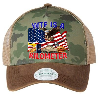 The Bald Eagle American Flag Wtf Is A Kilometer Legacy Tie Dye Trucker Hat