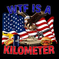 The Bald Eagle American Flag Wtf Is A Kilometer Sweatshirt