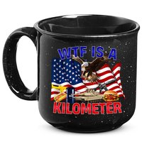 The Bald Eagle American Flag Wtf Is A Kilometer 15oz Campfire Ceramic Mug