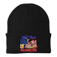 The Bald Eagle American Flag Wtf Is A Kilometer Beanie