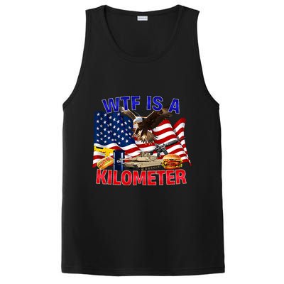 The Bald Eagle American Flag Wtf Is A Kilometer PosiCharge Competitor Tank