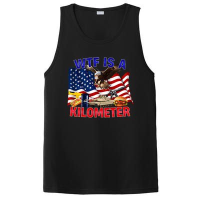 The Bald Eagle American Flag Wtf Is A Kilometer PosiCharge Competitor Tank