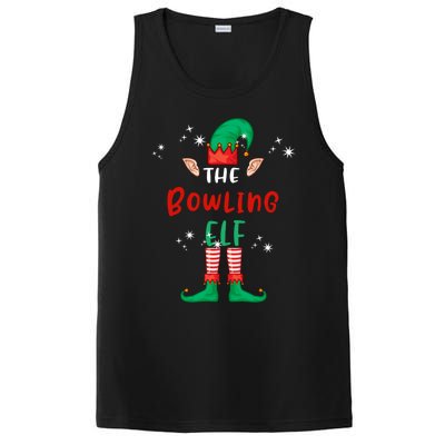 The Bowling Elf Matching Family Group Christmas Funny Xmas Gift PosiCharge Competitor Tank