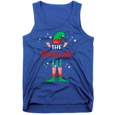 The Bowling Elf Matching Family Group Christmas Funny Xmas Gift Tank Top