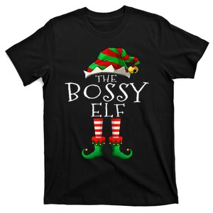 The Bossy Elf Christmas Family Matching Xmas Group Funny T-Shirt