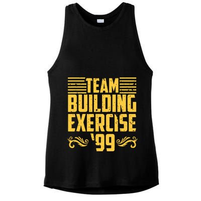 Team Building Exercise 99 Ladies PosiCharge Tri-Blend Wicking Tank